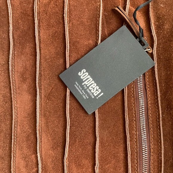 Sorpresa bag real leather 11*12 inch - Picture 3 of 9